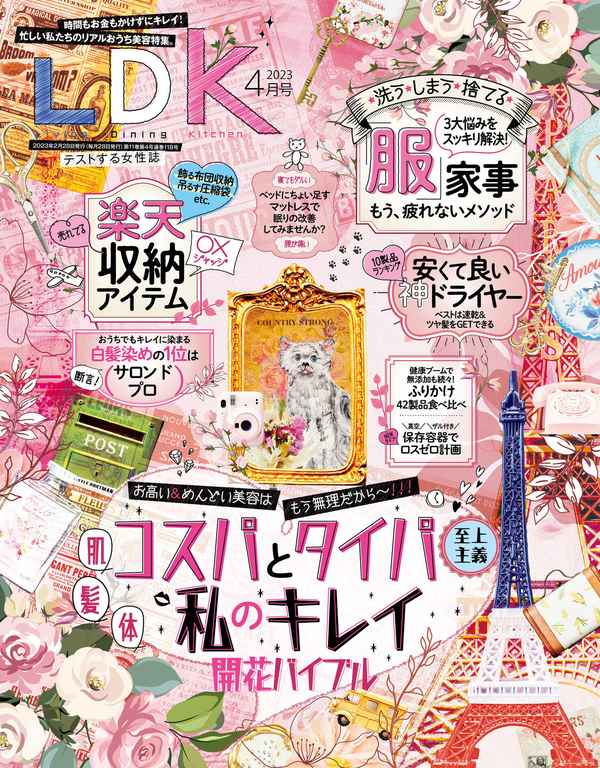 LDK杂志《LDK (エル・ディー・ケー) 2023年4月号》高清全本下载